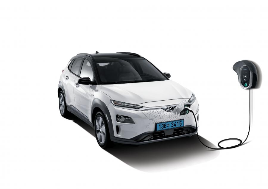  Hyundai Kona Electric (OS) 2018 года  (KR) (фото 2 из 2)